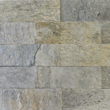 Płytka kamienna łupek Shine Brick naturalny 30x10x0,8-1,3 cm