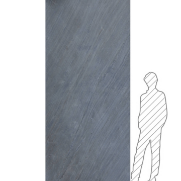 Fornir kamienny łupek Ocean Black 305x122x0,2 cm