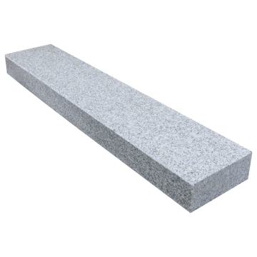 Opornik kamienny granit Grey płomieniowany 100x20x8 cm