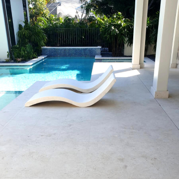 Płytka kamienna wapień Belleza szczotkowany 61x30,5x1,2 cm