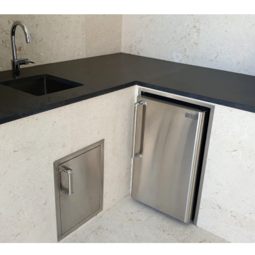 Płytka kamienna wapień Belleza polerowany 61x30,5x1,2 cm