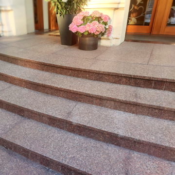 Płytka kamienna granit Red płomieniowany 60x40x2 cm