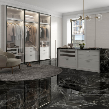 Płytka kamienna granit Oscuro Mist polerowany 61x30,5x1 cm