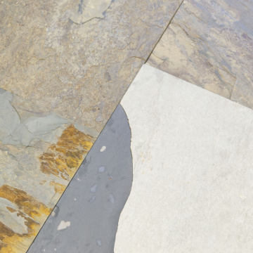 Płytka kamienna łupek Autumn naturalny 60x30x1,2 cm