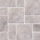 Komplet kamienny trawertyn Grey Ashes bębnowany 0,742 m2